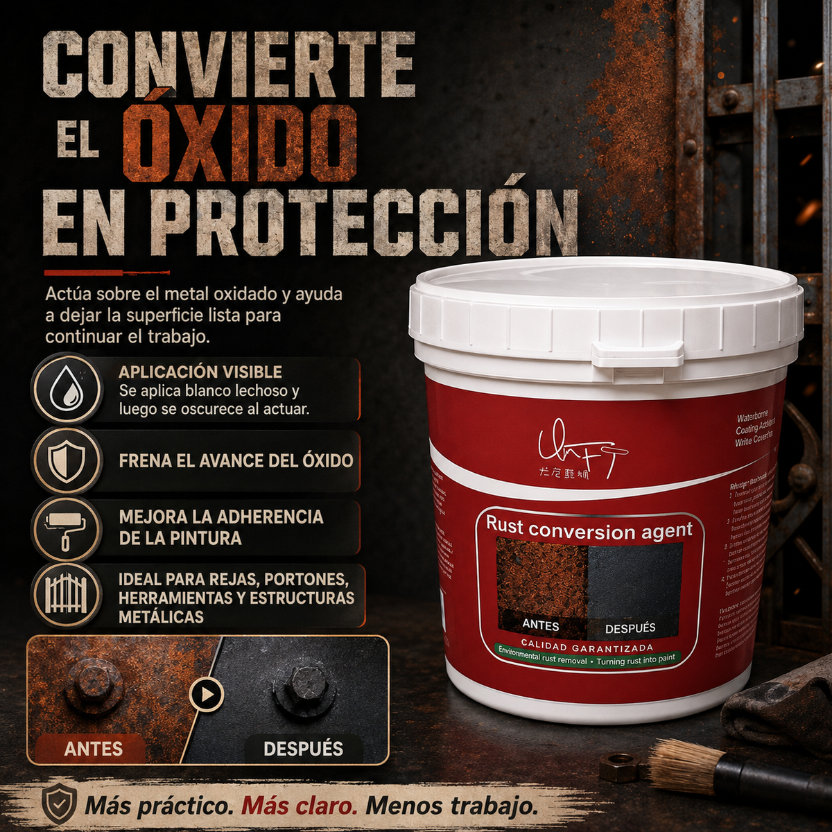 Convertidor Óxido Anticorrosivo 1KG