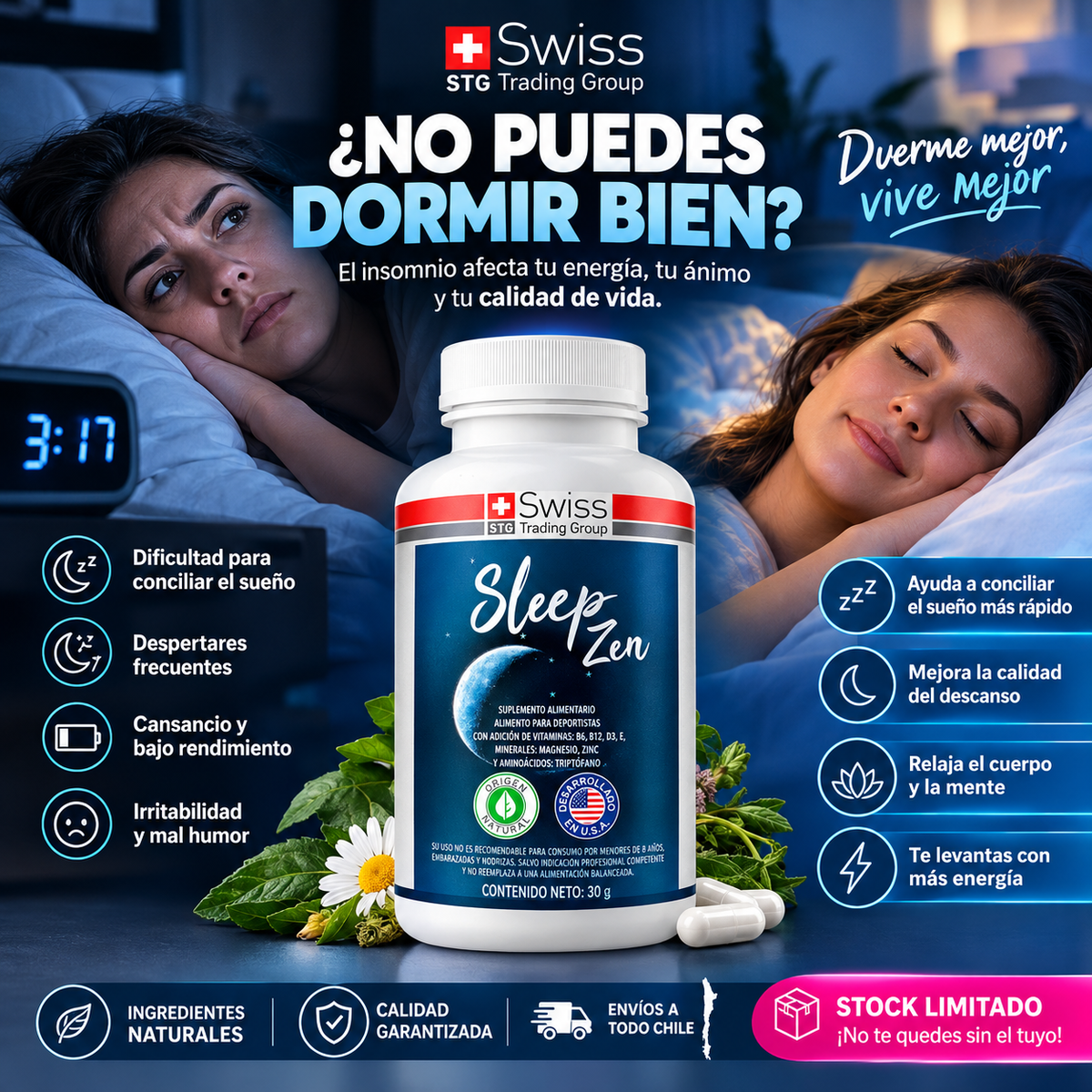 Sleep Zen - Cápsulas para el Insomnio