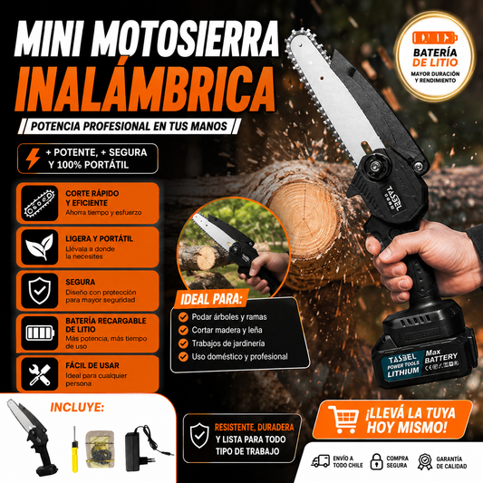 Mini Motosierra Portátil