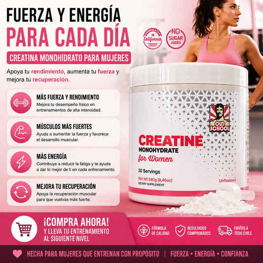 Old School Labs Creatina Monohidratada