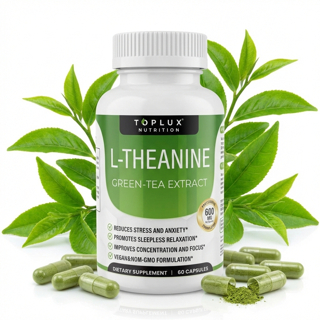 L - Theanina Gree Tea Extract 60 Cap