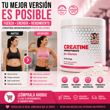 Old School Labs Creatina Monohidratada