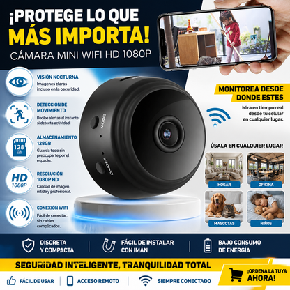 Mini Cámara Espia De Seguridad