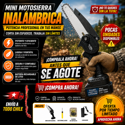 Mini Motosierra Portátil