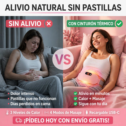 CINTURON ELÉCTRICO PARA CÓLICOS