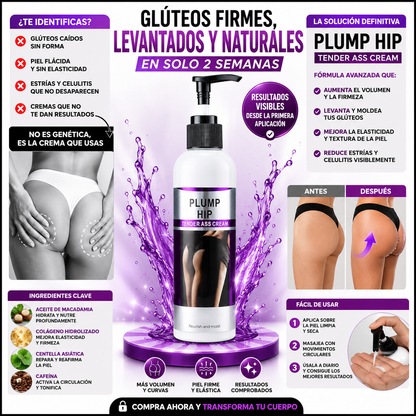 Crema Reafirmante para Gluteos