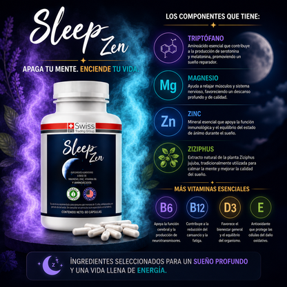 Sleep Zen - Cápsulas para el Insomnio
