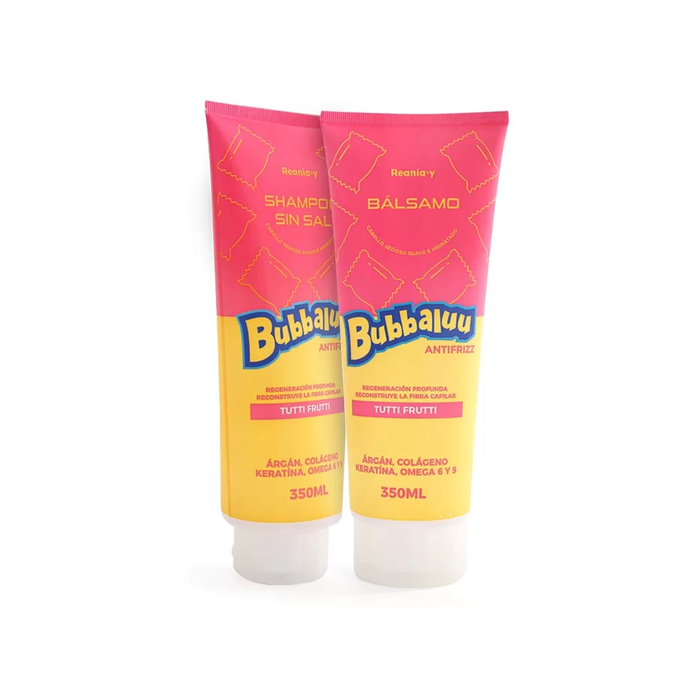 Pack Shampoo Y Acondicionador Argán Bubbaluu