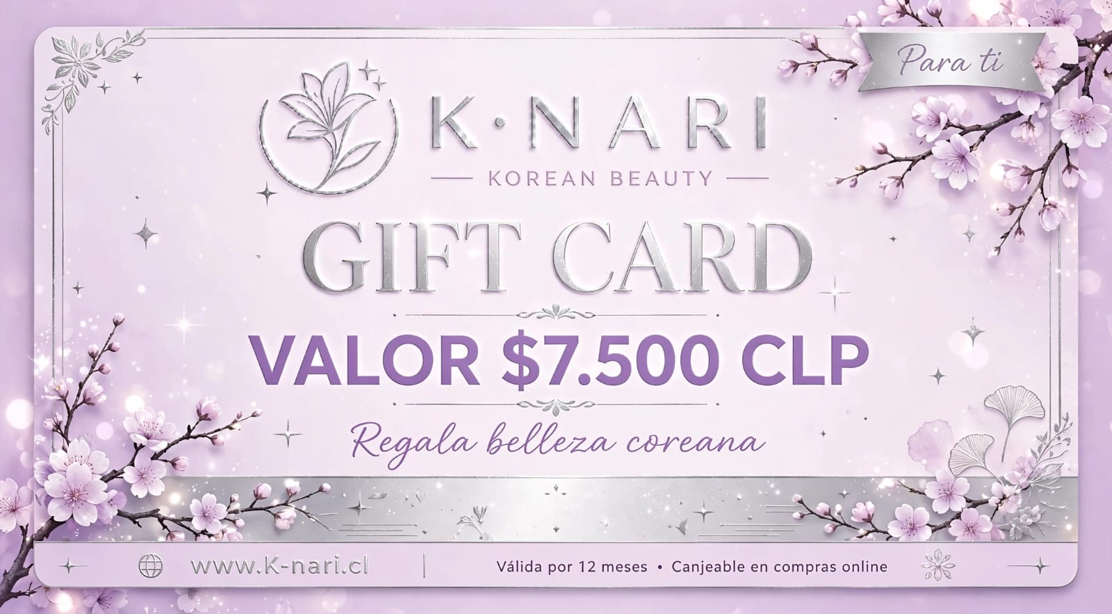 Gift Card K-NARI REGALA ELEJIR