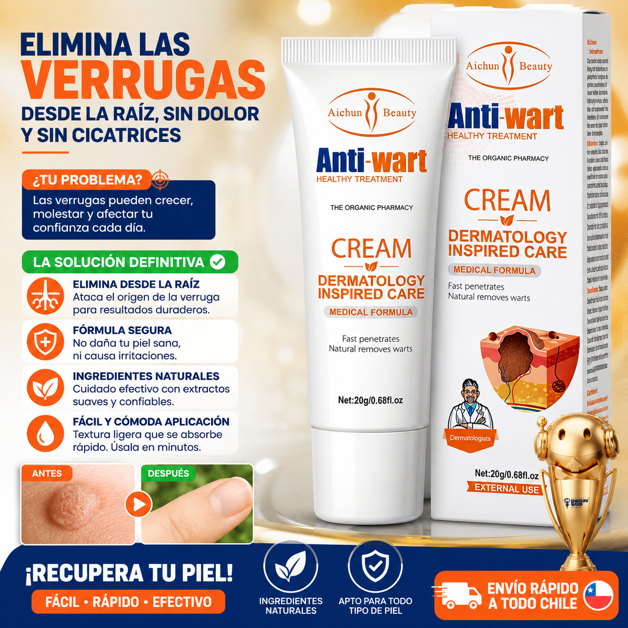 Crema Anti Verrugas