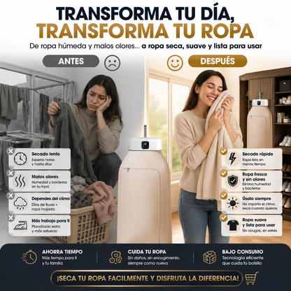 Secadora Ropa Portatil