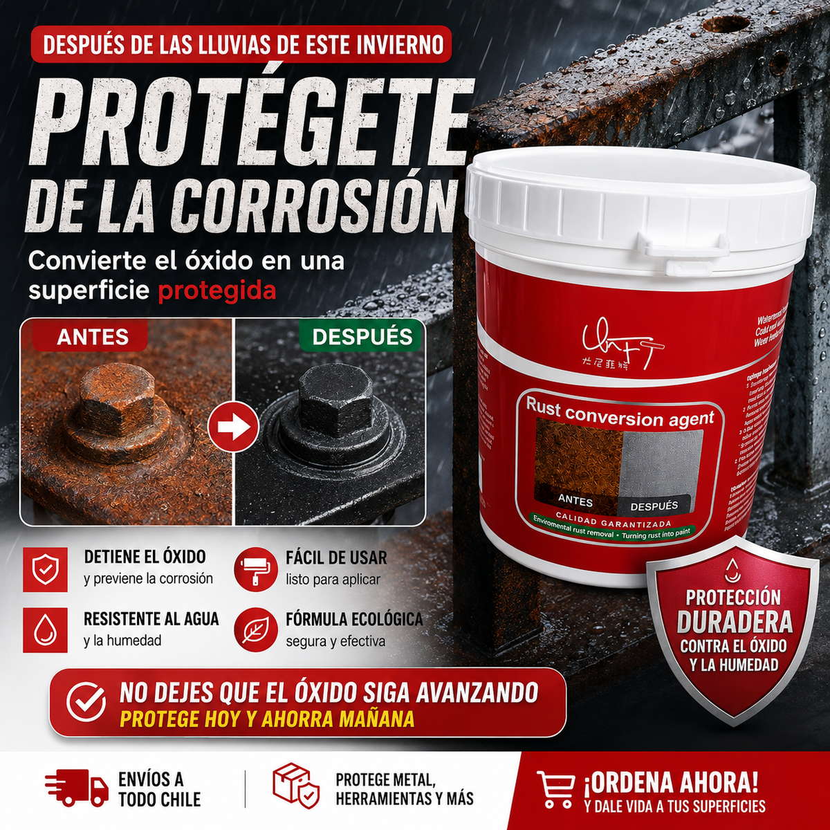 Convertidor Óxido Anticorrosivo 1KG