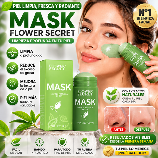 Mascarilla Natural Limpiadora te verde