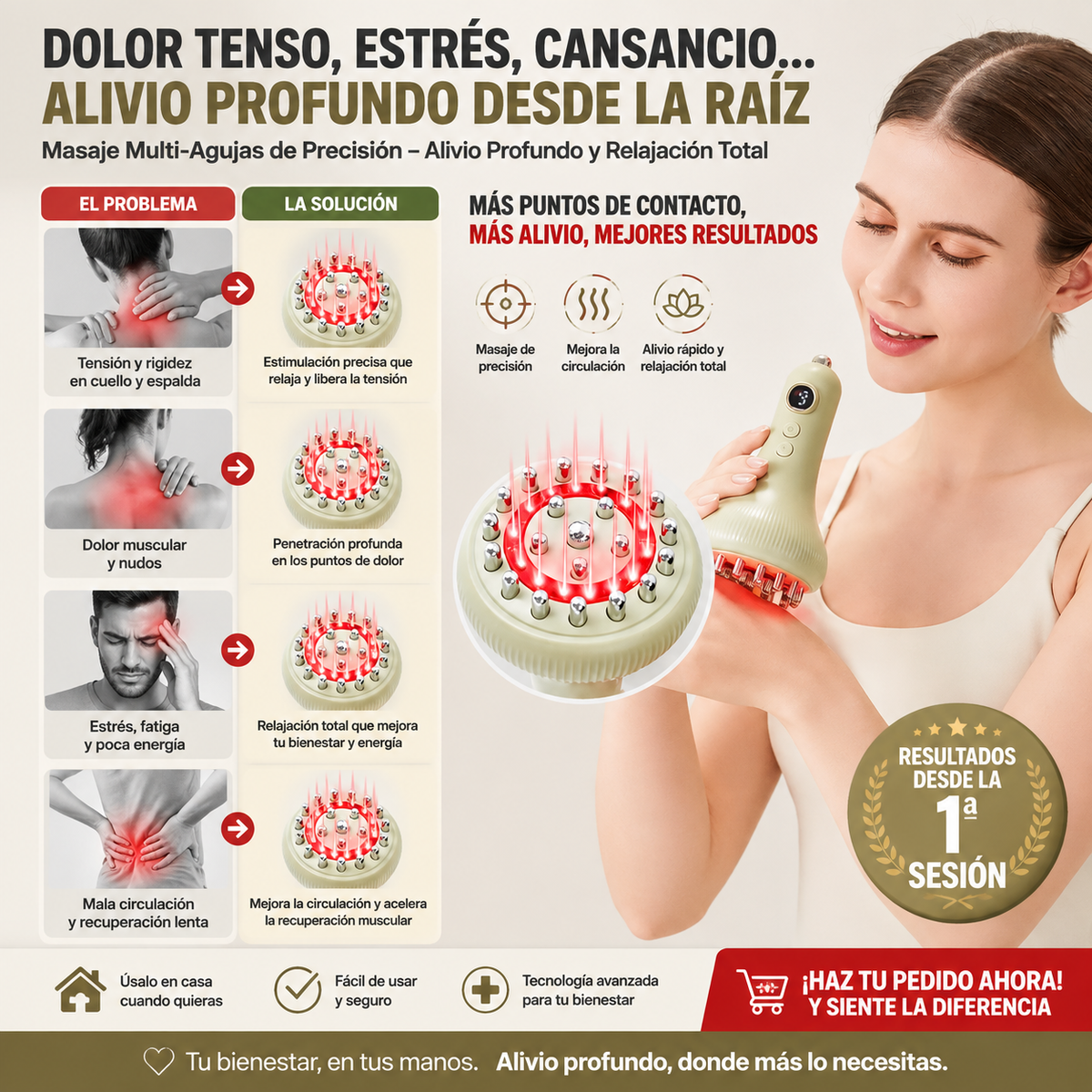MASAJEADOR GUASHA CON PUNTAS