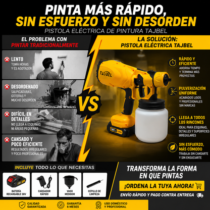 Pistola Pulverizadora Pintura Tasbel