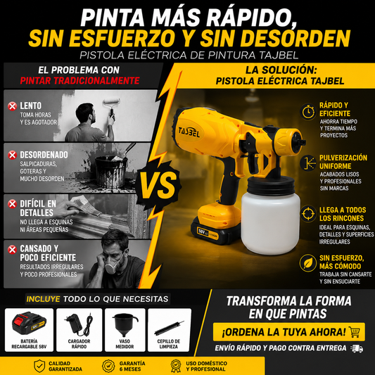 Pistola Pulverizadora Pintura Tasbel