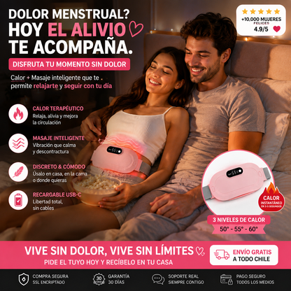 CINTURON ELÉCTRICO PARA CÓLICOS