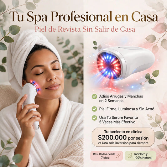 Masajeador Limpieza Facial - Ultrasonico