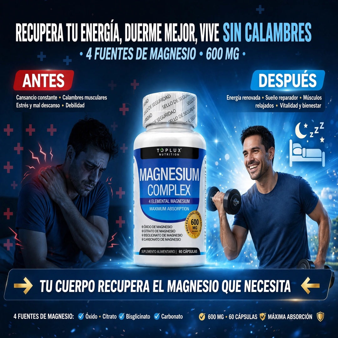 MAGNESIO COMPLEX 600MG
