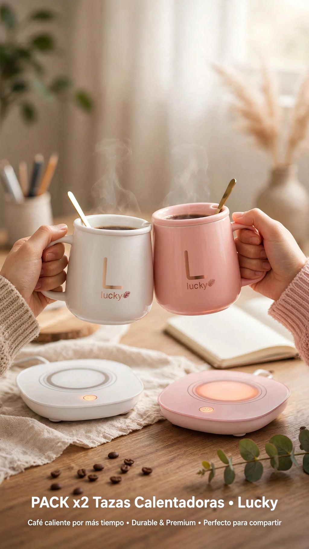 Taza Con Calentador Eléctrico 55°c